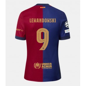 Barcelona Robert Lewandowski #9 Domaci Dres 2024-25 Kratak Rukavima